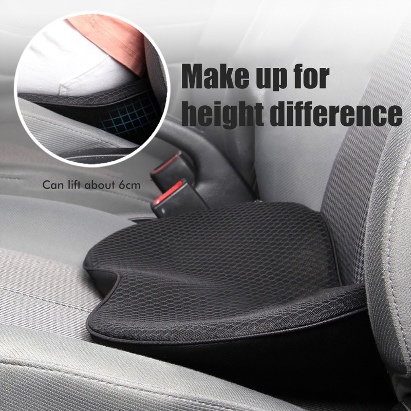 Car Seat Cushion for Driver Thick Car Heightening Seat Cushion