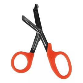 Hermed Tijera Uso Rudo Acero Inox. Paramédico Enfermeria Color Naranja
