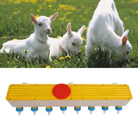 Honio Premium Silicone Lamb Drink Nipples Piglets Feeder 10L Kittens Calf Teat Lamb Feed Pigs Pig Raising Equipment 31.7In Poultry Feeders Ideal for Piglets Lamb and Calf Nutrition &