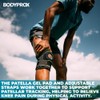 Knee Brace with Side Stabilizers & Patella Gel Pads for