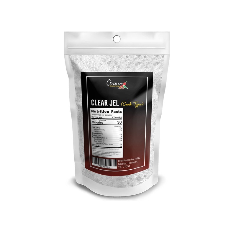 Crave Clear Jel Powder 1.75 LB Bag - Non-GMO Cook