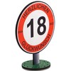 DARO Design - 2024 - Traffic Sign 18 Years Congratulations