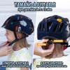 Juego de Casco de Bicicleta para Niños, Rodilleras, Coderas, Muñequeras,