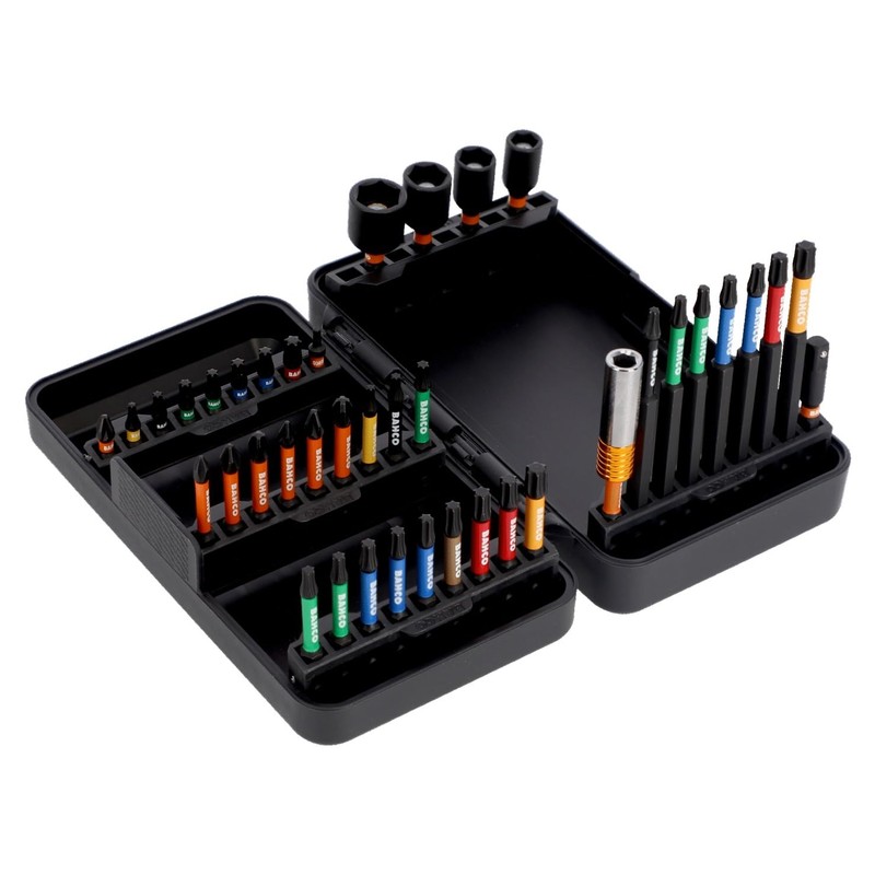 Bahco 66IM/40C-1 40 Piece Impact Torsion Screwdriver Bit Set