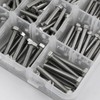 YEEZET 860pcs 304 Stainless Steel Metric Bolt Assortment Kit,M4 M5
