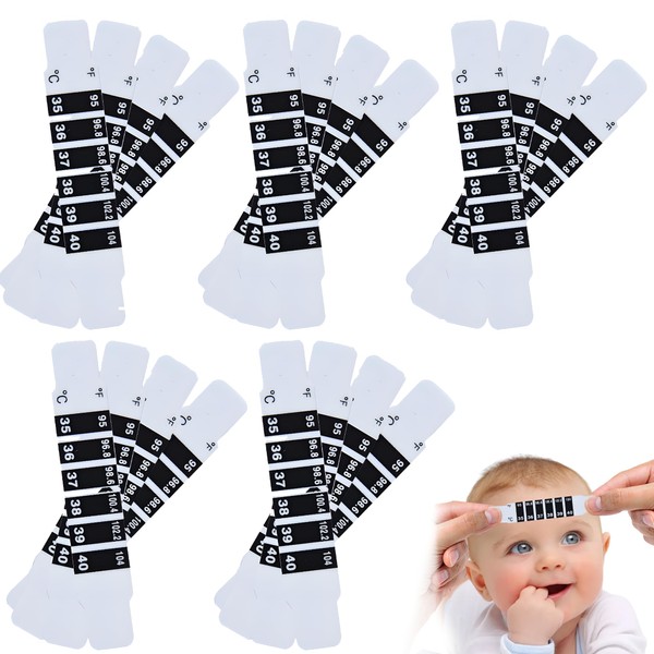 20PCS Forehead Thermometer for Kids Quick Read Fever Thermometer Stickers