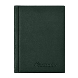 COLLECTOR Coin Album for 108 Mix Size Coins, Small, Medium, Large, Coin Book Folder, Green