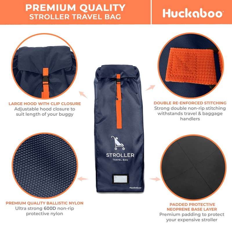 Huckaboo Stroller Travel Bag - Umbrella Stroller Buggy Travel Bag