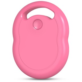 Smart Bluetooth Tracker Works with Apple Find My APP (iOS Only, Not for Android), Item Locator and Key Finder for Luggage, Backpack, Keys, Bike (Apple MFI Certified),Magenta 1 Pack