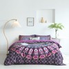 Jane yre Twin Duvet Cover Mandala, Brushed Microfiber 3 Pieces