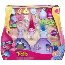 Hasbro Trolls B6559EU5 - Trollstadt Poppys Haarsalon, Spielset