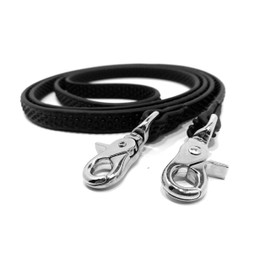 Ultimate Bitless Bridle Super Grip Reins with Bumps (Black)