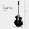 Glarry GMB101 4 string Electric Acoustic Bass Guitar w/ 4-Band