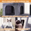 ROYPET Cat Tree with Cat Condo and Two Hammocks, Cat