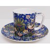 Rainbow Decors William Morris Strawberry Thief Blue Espresso 2 Cups