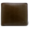 Arnold Palmer APS-3205 Men's Bifold Wallet, Sheepskin, Sheepskin, Braun
