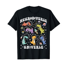 Neurodiverse Universe ABA Therapist Behavioral Behavior Tech T-Shirt