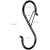 S-Shaped Hook with Lock, Hanging, for Kitchen, Bathroom, Veranda, Storage,