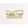 Dany Marcus Elegant Large Clear Acrylic Tape Dispenser with Gold