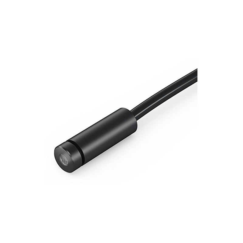 Dot laser, red, 650nm, 1mW, 3V DC, Ø8x25mm, Laser Class