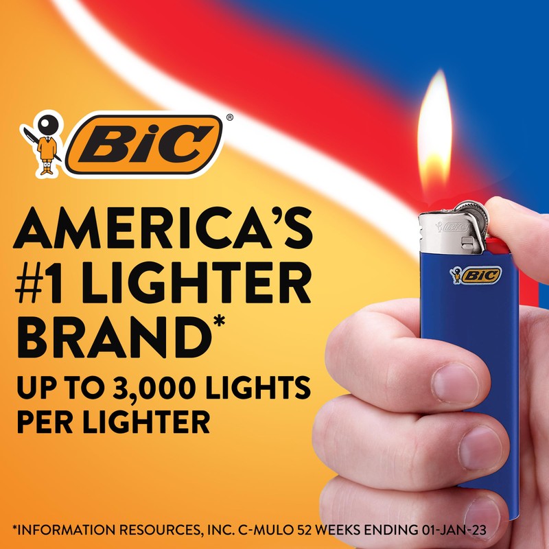 BIC Special Edition Animal Lover Series Maxi Pocket Lighters, 50-Count