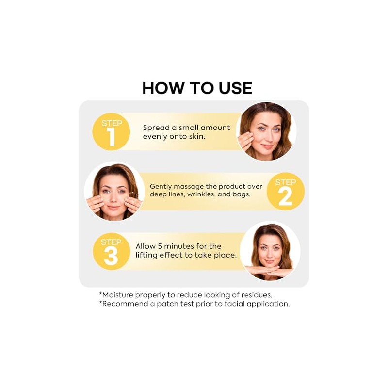 LPH LAB Instant Face Lift Cream: Rapid Firming Cream Temporary