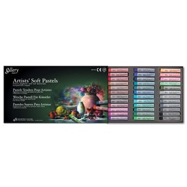 Gallery Soft Pastel Set, Thickness 1 cm, L: 6,5 cm, asstd Colours, 48asstd