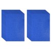 PATIKIL Dark Blue Shiny EVA Glitter Foam Sheet 11 x