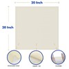 4 PCS Reusable Cheesecloth, Grade 100, 20x20 Inch Hemmed Organic