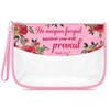 Christian Gift for Women Faith Bible Verse Makeup Bag Inspirational