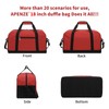 Small Gym Bag 18 inch Carry On Duffel Bag for