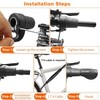 AaiLucky Half Twist Throttle for EBike, Electric Bike Throttle Grip,