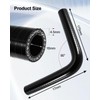 5/8 Inch Car Engine Heater Hose, 3 Layers Coolant Turbo