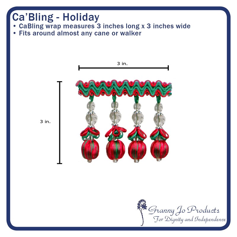 Ca' Bling (Holiday) Cane Accessorry