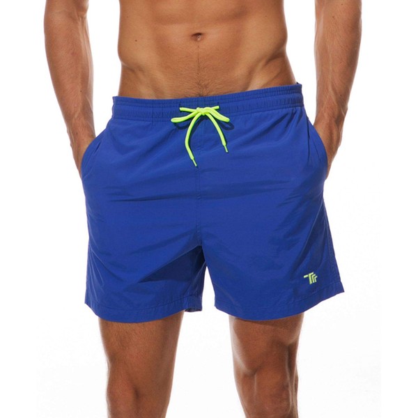 TBMPOY Men's Swim Trunks Quick Dry Beach Shorts with Mesh