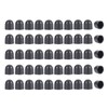 50Pcs Hex Nut Cover,M6*10 * 14 Bolt Dome Caps Covers,Plastic Dome Bolt Nut Protection Caps Cover for Bolts,Hex Hexagon Screws
