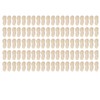 100pcs Pencil Eraser Peanut Shape Flavor Pattern Correction Eraser Learning