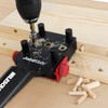 Milescraft 1333 DowelJig Kit - New, Improved, Self-Centering Handheld Dowel