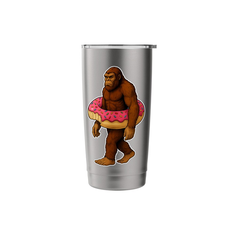 Pool Bigfoot Donut Sasquatch Donut Float for Boys Kids Men