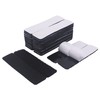 HUAYY Square Hook & Loop Strips with Self Adhesive(Black 24