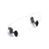Motorcycle Windscreen Universal Clamp-On Variable Windscreen Spoiler Extension (Transparent Colour)