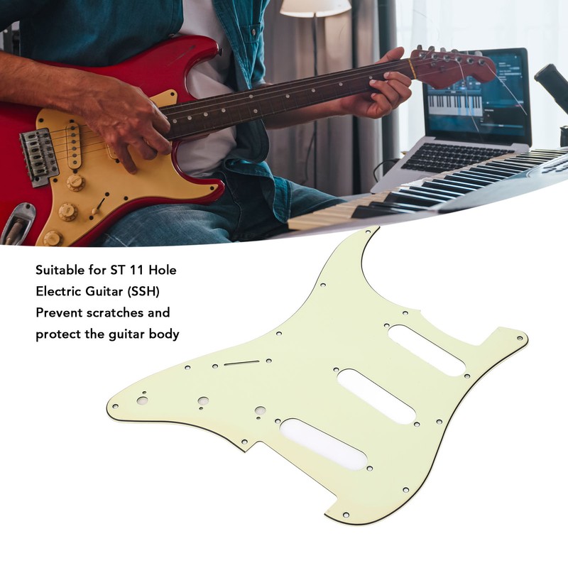 Electric Guitar Pickguard PVC Material Scratch Proof Guard Plate for
