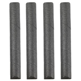 PDETVEO 4PCS 15.7" Pipe Insulation Foam Tubes, Foam Protection Sleeves for Pool Equipment, Water Pipes and Outdoor Plumbing (Black)