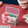 VLSQHNCF 8 Pcs Blank Playing Card Case Storage Box, Empty