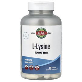 KAL l-Lysine 1000mg 100 tablets, 4 pieces / KAL l-라이신 1000mg 100정, 4개