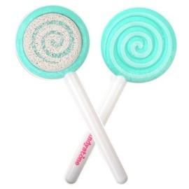 Cute Heel Exfoliating Foot Brush with Handle Stone Exfoliation 3ea