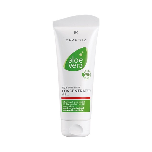 Maximum moisture and skin cooling thanks to the LR aloe vera gel concentrate