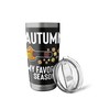 Autumn My Favorite Season Leaf Blower Stainless Steel Insulated Tumbler
