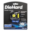 DieHard 41-6642 375-Lumen Water-Resistant Motion-Activated Rechargeable COB LED Headlamp, Black