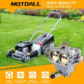 MOTOALL 0E25480ESV Carburetor Kits for Generac Guardian E0506 0E0506 E2548 0E2548 0E25480SRV Replace for 0G4612 0K1588 GP15000 GP17500 GT760 GT990 GTH990 with Spark Plug Fuel Pump Oil Filter